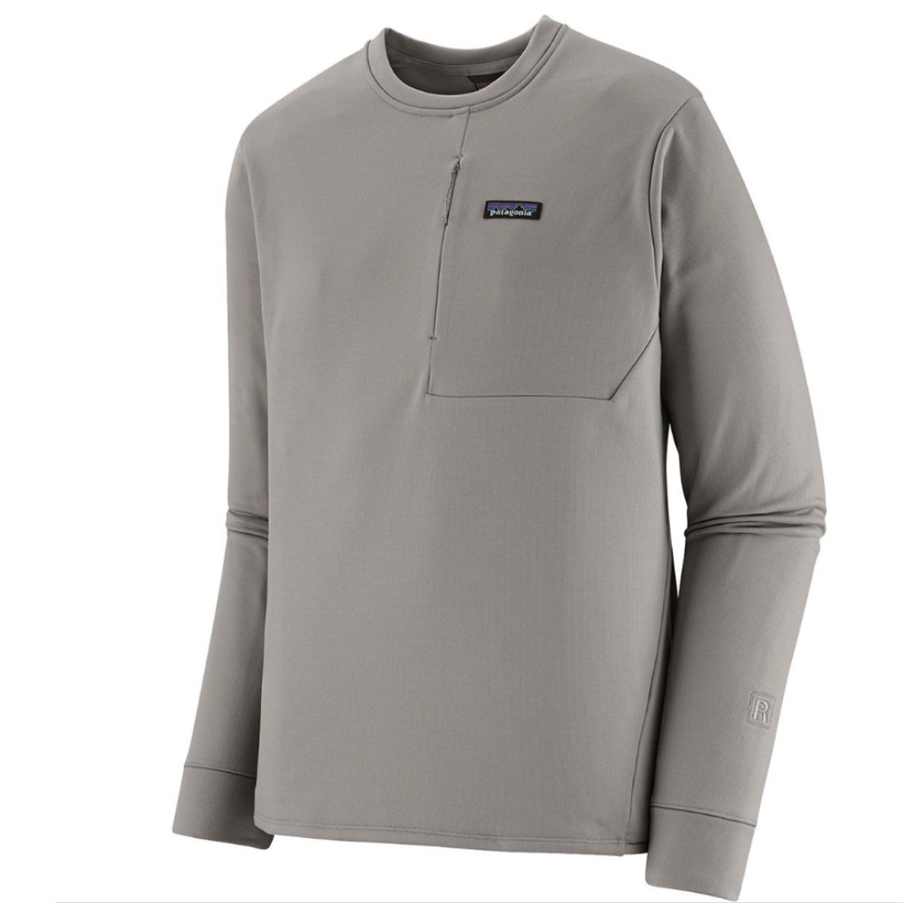 Patagonia Men's R1 Thermal Crew Fleece - Forever Grey - XL - New with tags